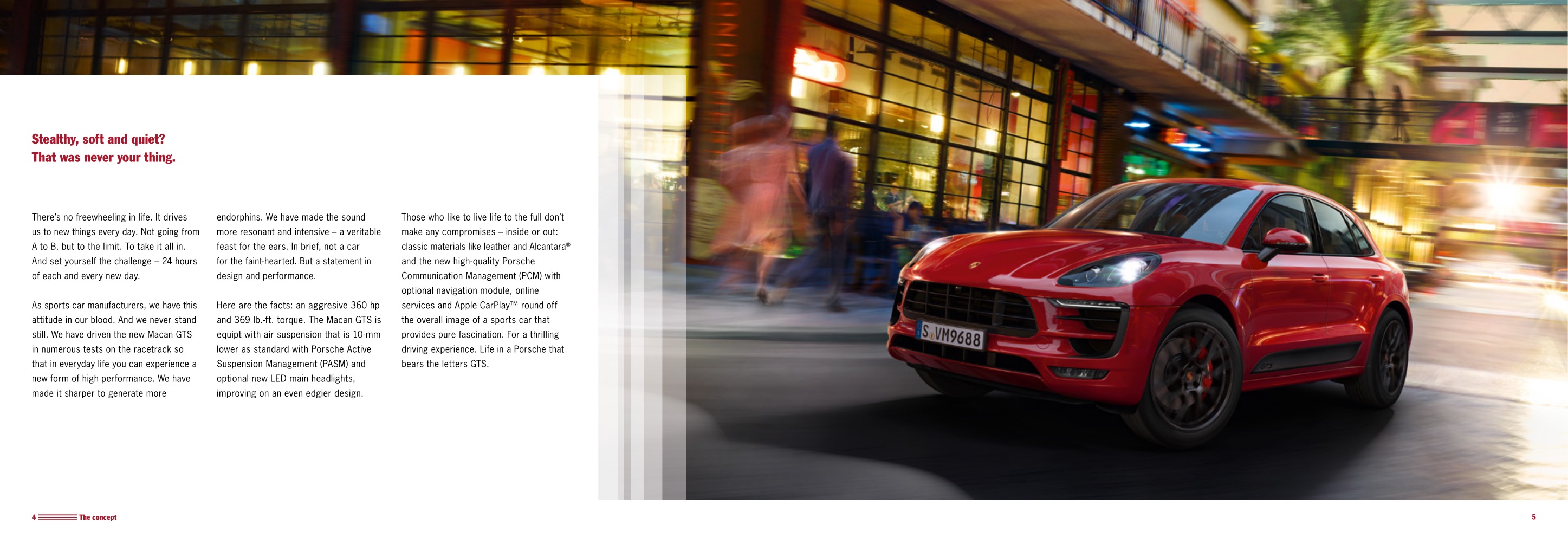 2016 Porsche Macan GTS 2 Brochure Page 16